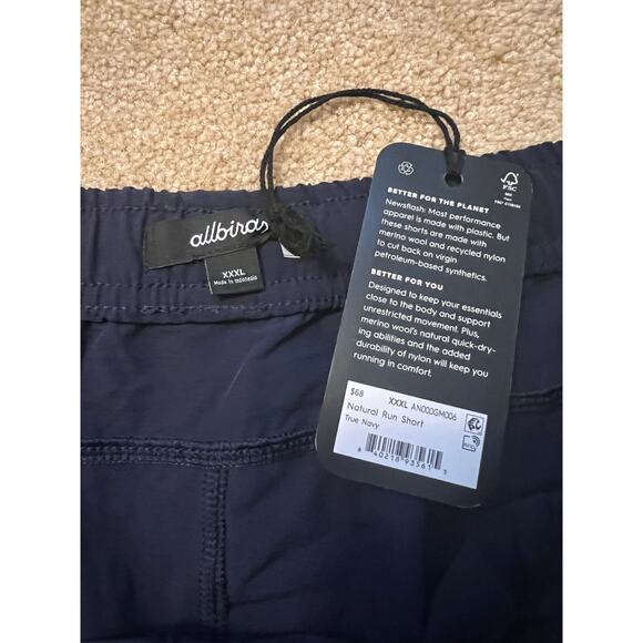 Allbirds Natural Run Shorts - Picture 3 of 6